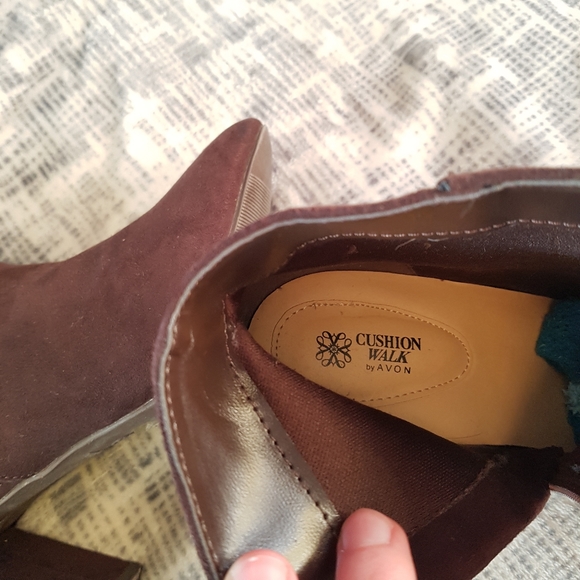 Brown Block Heels - Picture 3 of 6